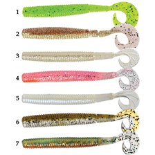LEURRE SOUPLE ILLEX GAMBIT CURLY TAIL 4.3" - PACK DE 10