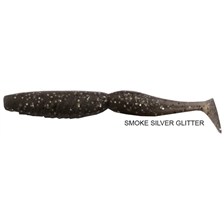 LEURRE SOUPLE MEGABASS SPINDLE WORM 5" VIOS MINERAL - PACK DE 6