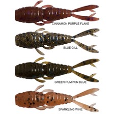 LEURRE SOUPLE MEGABASS TK FRY - PACK DE 10