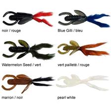 LEURRE SOUPLE OPTIMUM BAITS BANZAI HOT RABBIT 7,5CM - PACK DE 4