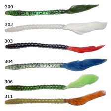 LEURRE SOUPLE OPTIMUM BAITS STRAIGHT TAIL RABBITS SERIE 2 10CM - PACK DE 5