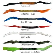 LEURRE SOUPLE OPTIMUM BAITS TWIN TEASER RABBITS SERIE 3 7,5CM - PACK DE 4