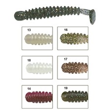 LEURRE SOUPLE OWNER RING TWIN TAIL - PACK DE 12