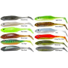LEURRE SOUPLE PEZON & MICHEL GUNKI SWEEP GUN 11.5CM - PACK DE 4
