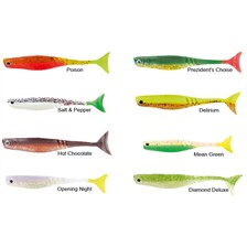 LEURRE SOUPLE QUANTUM SHAT'R TAIL 9CM - PACK DE 5