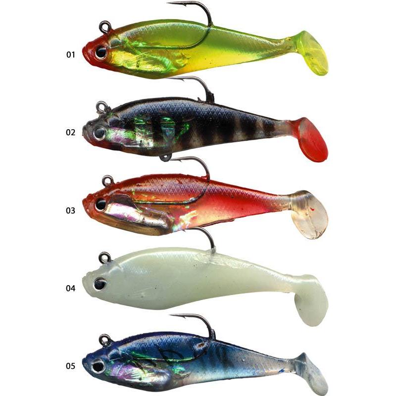 LEURRE SOUPLE QUANTUM SPARKY MINNOW 13 ET 15CM Rouge / Argent - 13cm image