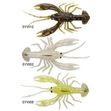 LEURRE SOUPLE RIVER2SEA STAND'N YABBIE 80 - PACK DE 4
