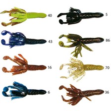 LEURRE SOUPLE SIZMIC CREATURE TOAD - PACK DE 3
