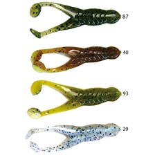 LEURRE SOUPLE SIZMIC JUNIOR TOAD - PACK DE 4