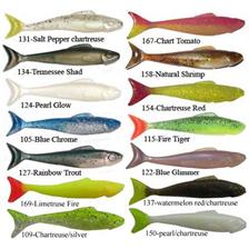 LEURRE STANLEY WEDGE TAIL MINNOW 3.5" - PACK DE 6