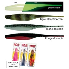 LEURRE WAVE WORMS SHADICKS SLUG - PACK DE 3