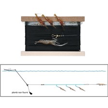 LIGNE DE TRAINE FLASHMER CREVETTES