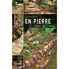 LIVRE - 15 PROJETS EN PIERRE POUR LE JARDIN