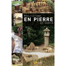 LIVRE - REALISATIONS EN PIERRE AU JARDIN