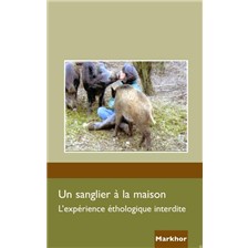 LIVRE - UN SANGLIER A LA MAISON