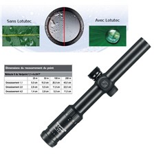 LUNETTE DE VISEE  1.1-4X24 ZEISS VICTORY VARIPOINT