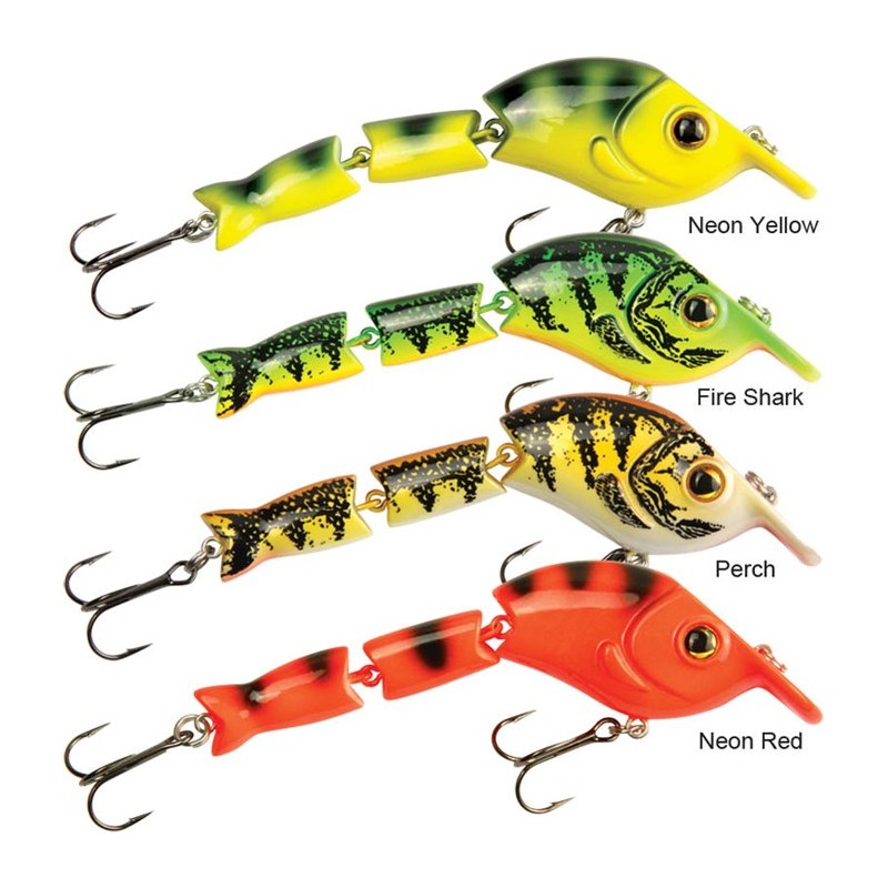 LURE DAM EFFZETT INDIAN WOBBLER 3 JOINTED 11CM