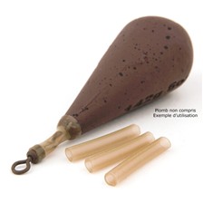 MANCHON PLOMB FOX SILICONE SLEEVES - PACK DE 100