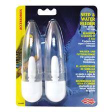 MANGEOIRE ABREUVOIR PLASTIQUE LIVING WORLD 2 RESERVOIRS