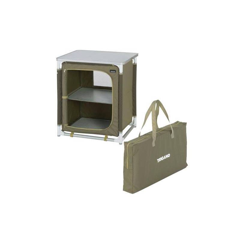 MEUBLE BAS TRIGANO BEIGE / MARRON