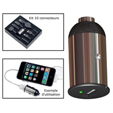 MINI CHARGEUR ALLUME CIGARE POWERTRAVELLER MOTORMONKEY