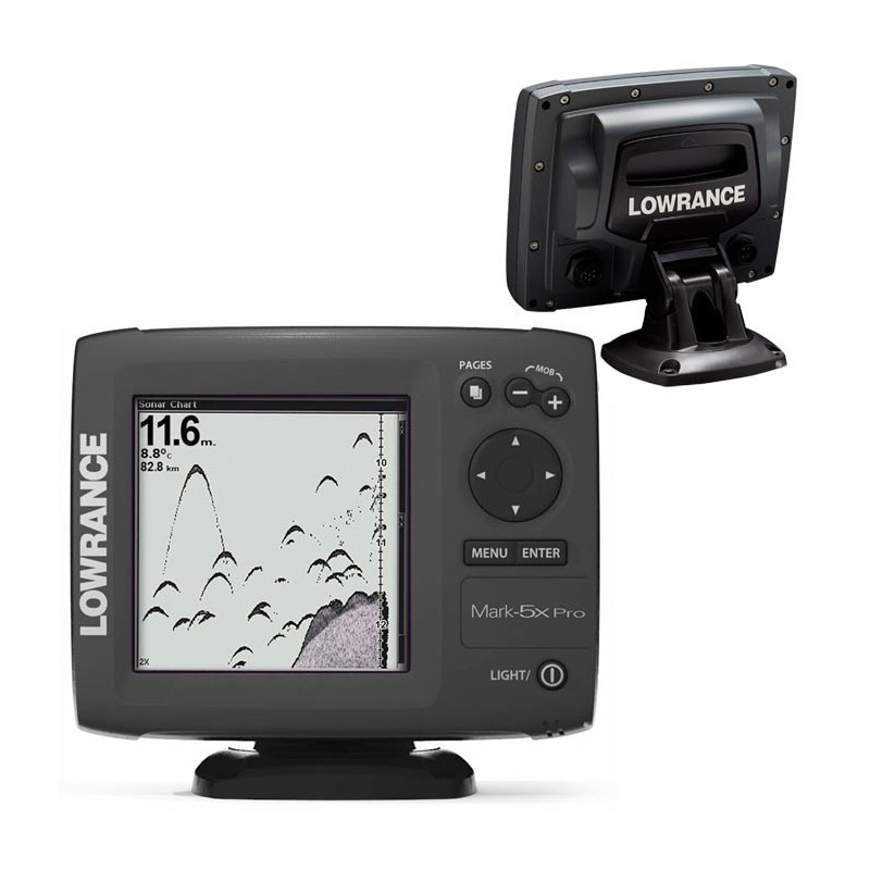 MONOCHROME FISHFINDER LOWRANCE MARK 5X PRO