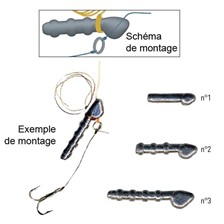 MONTURE BARRETTE VAIRON TECHNIPECHE LUXE