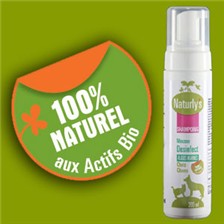 MOUSSE CHIEN/ CHAT NATURLY'S DESINFECT