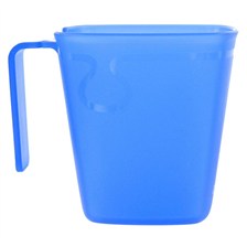 MUG PLASTIQUE QUECHUA BPA BLEU