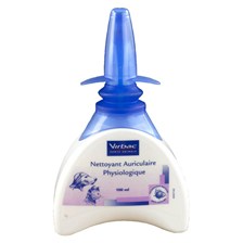 NETTOYANT AURICULAIRE PHYSIOLOGIQUE CHIEN / CHAT VIRBAC