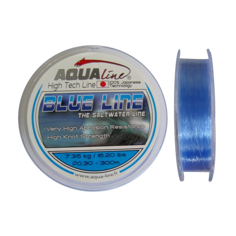 NYLON MER AQUALINE BLUE LINE Blue Line (Salt Water/ Mer) - 0.35mm image
