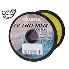 NYLON OKUMA ULTRA MAX JAUNE