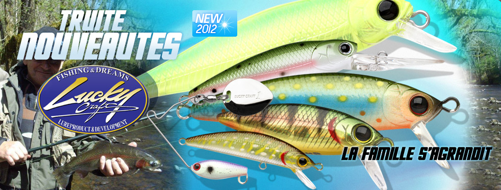 New 2012 Lucky Craft Truite