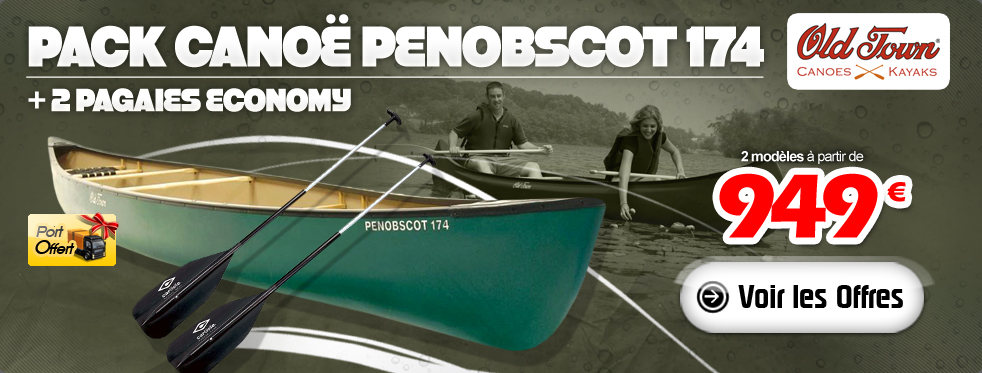 Pack canoe Penobscot Old Town