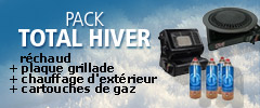 chauffage en pack Hiver