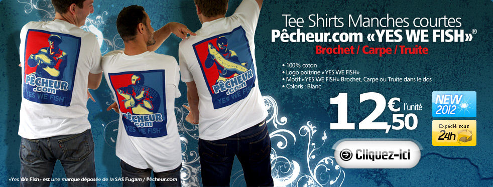 Yes We Fish Tee Shirt