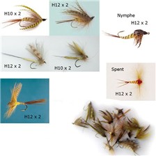 PACK 14 MOUCHES DEVAUX MOUCHE DE MAI DANS TOUS SES ETATS