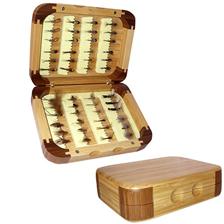 PACK 48 MOUCHES EASYFLY SELECTION LUXE INDISPENSABLE MARS A SEPTEMBRE + BOITE BAMBOU