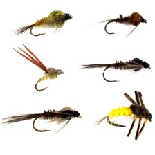 PACK 6 MOUCHES GUY PLAS NYMPHES