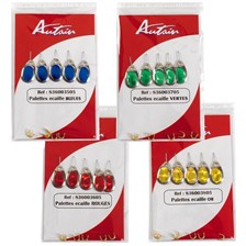 PALETTES ECAILLES + ETRIERS AUTAIN - PACK DE 5
