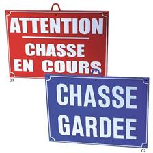 PANNEAU SIGNALISATION PLASTIQUE