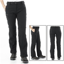 PANTALON QUECHUA FORCLAZ 900 FEMME NOIR