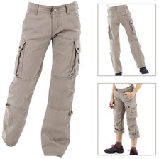 PANTALON QUECHUA TECHTIL JUNIOR BEIGE
