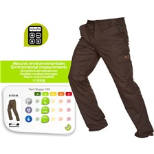 PANTALON SOLOGNAC STEPPE 100 CHOCOLAT