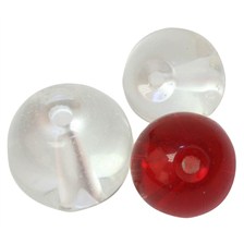 PERLE FOX RAGE GLASS BEADS - PACK DE 10
