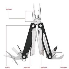 PINCE MULTI-FONCTIONS LEATHERMAN CHARGE AL™ AVEC ETUI CUIR