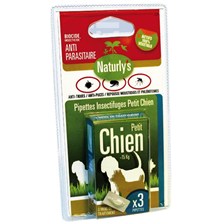 PIPETTE ANTI INSECT PETIT CHIEN NATURLY'S