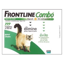 PIPETTE INSECTICIDE CHAT FRONTLINE COMBO