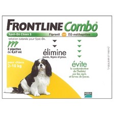 PIPETTE INSECTICIDE CHIEN FRONTLINE COMBO S