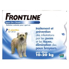 PIPETTE INSECTICIDE CHIEN FRONTLINE SPOT M